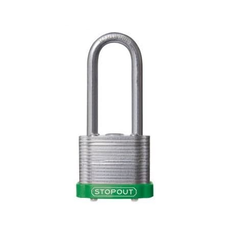 Accuform STOPOUT LAMINATED STEEL PADLOCKS KDL918GN KDL918GN
